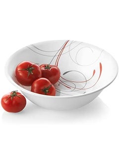 Corelle Splendor Chip And Break Resistant 16Pc Dinner Set Service For 4 Red Gray 29  - Image 2