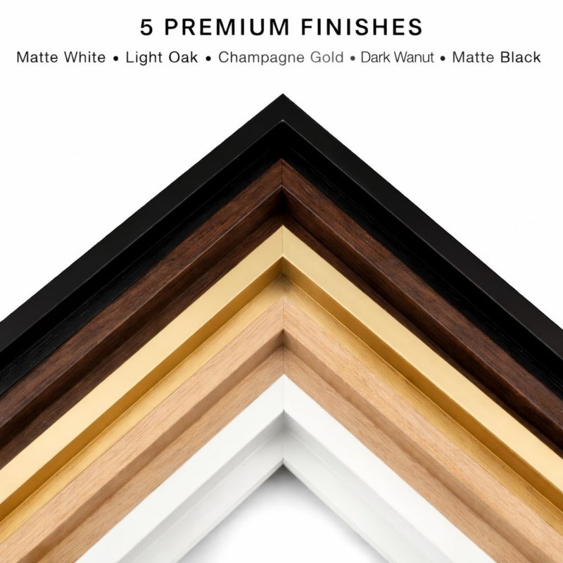 ART Canvas Floater Frame Fits 1â€â€“1.25â€Deep Gallery-Wrapped Canvas, Wood-Look Floater Frames for Finished Stretched Canvas Prints, Wall Oil Paintings Artwork for Home Bedroom (Back, 8" x 8") - Image 3