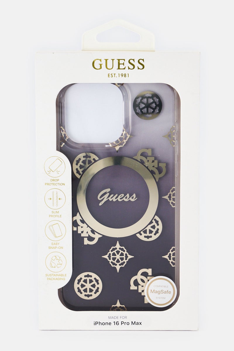 GUESS iPhone 16 Pro Max Brand Logo Phone Case, Multicolor - Image 2