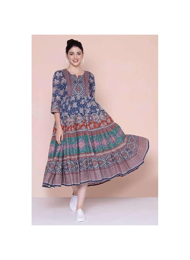 BIBA Women's COTTON DRESS S - Image 1