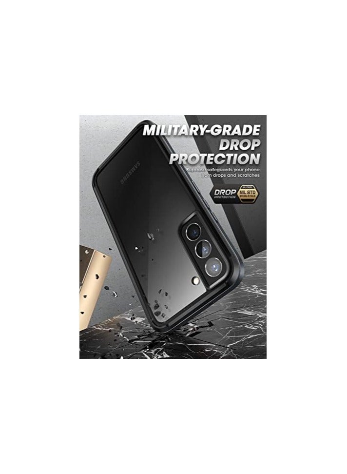 SUPCASE [Unicorn Beetle Edge Series] Case Designed For Galaxy S22 Plus 5G (2022 Release), Slim Frame Clear Protective Case with Built-in Screen Protector - Black - Image 5