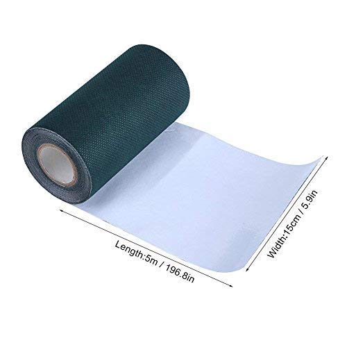 Garosa Zerodis Artificial Grass Seaming Tape, Single-Sided Self-Adhesive Joining Fixing Tape for Connecting Synthetic Turf Lawn Carpet, 6in6.4ft - Image 2