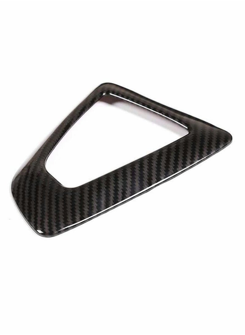 Y&D - Control Gear Box Trim, Carbon Fiber Car Shift Knob Panel Frame Cover Sticker Interior Trim Decoration Set Fit Accessories for BMW F21/F22/F23/F30/F32/F33/F34/F35/F36 Series14-18 - Image 1