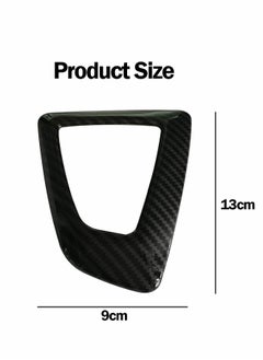 Y&D Control Gear Box Trim, Carbon Fiber Car Shift Knob Panel Frame Cover Sticker Interior Trim Decoration Set Fit Accessories for BMW F21/F22/F23/F30/F32/F33/F34/F35/F36 Series14-18  - Image 5
