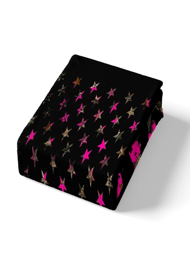 Feelyou Hot Pink Camouflage Bed Sheet Set Boys Girls Queen Size Camo Wild Fitted Sheet for Kids Women Men Wild Hunting Bedding Set Military Style Bed Cover Room Decor - Image 5