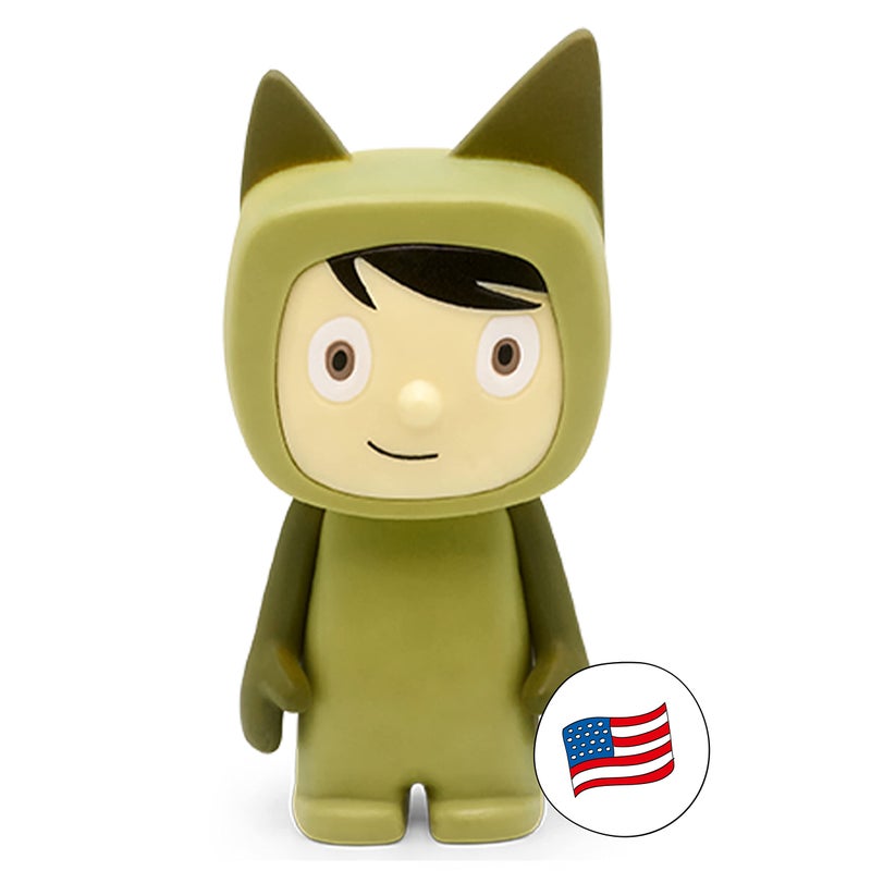 Tonies Creative Audio Character - Record and Upload up to 90 Minutes of Your Own Stories and Songs - Green/Light - Image 1