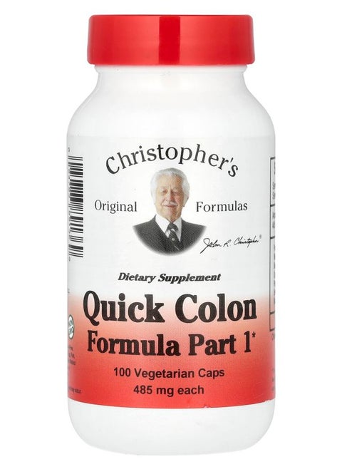 Quick Colon Formula Part 1 485 mg 100 Vegetarian Caps