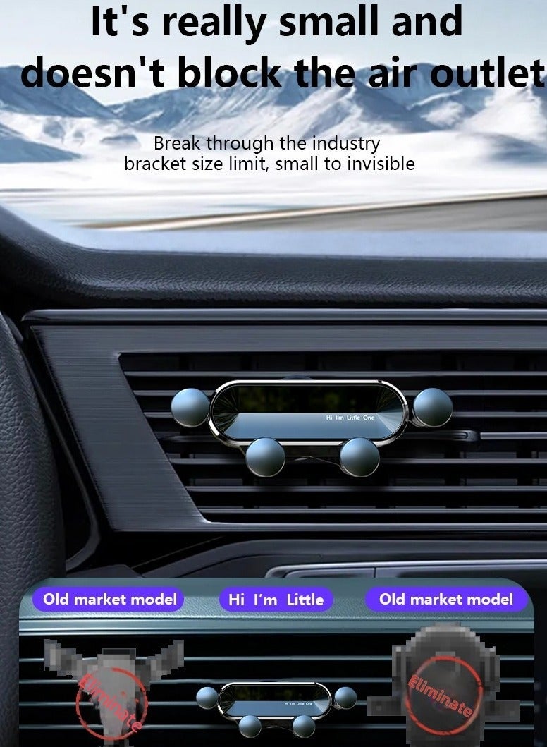 Car Phone Holder, Vent Mount with Locking Hook | Anti-Shake, Ultra Stable Car Phone Mount for Secure Hands-Free Navigation，Compatible With iPhone 17/16/15 Series ,Samsung S25 S24, Xiaomi etc - Image 2