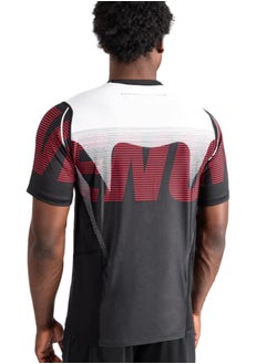 VENUM VENUM ADRENALINE MENS DRY-TECH T-SHIRT BLACK/RED  - Image 3