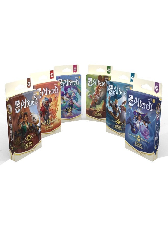 Asmodee Equinox Altered Beyond The Gates 6-Pack Starter Deck Display - Unique Deck Building, Strategic Non-Combat Gameplay, Collectible Trading Card Game, Ages 13+, 2 Players, 20-30 Minute Playtime, Made - Image 1