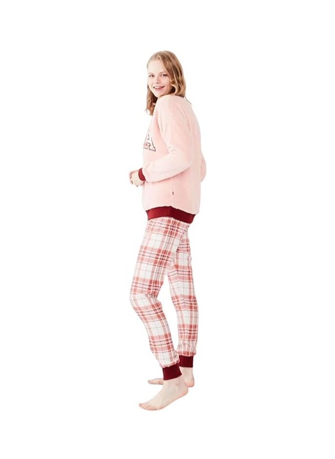 POLO - Women's Salmon Pajama Set from us-polo - Image 1