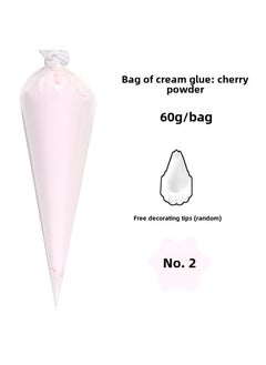 DIY Craft Phone Case Kit with Faux Cream Glue Cherry powder