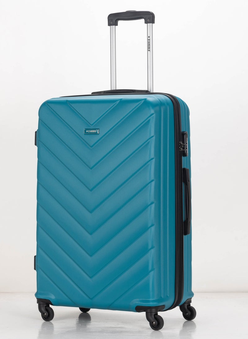 ستارجولد 4 عبوات من عربة أمتعة مقفلة ذات رقم دوار للجانب الصلب - Image 2