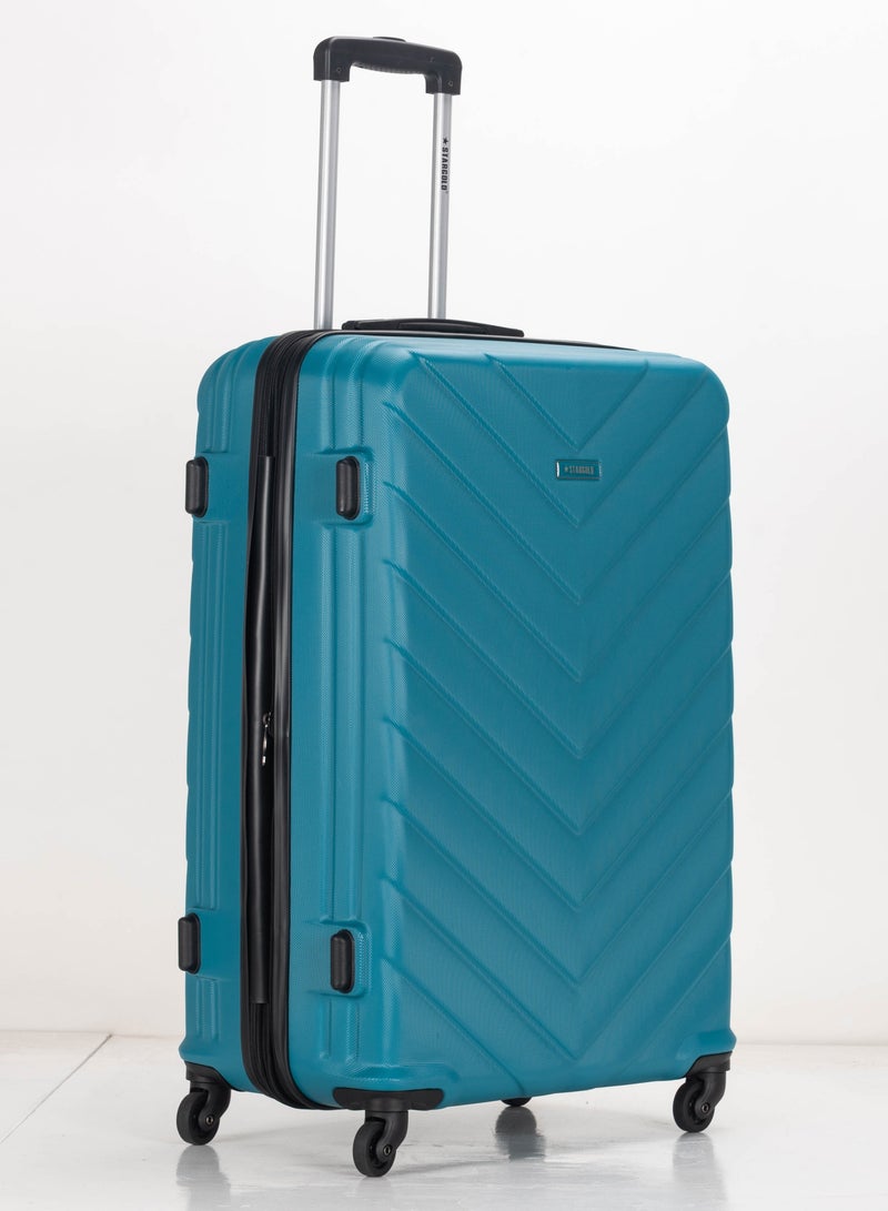 ستارجولد 4 عبوات من عربة أمتعة مقفلة ذات رقم دوار للجانب الصلب - Image 3