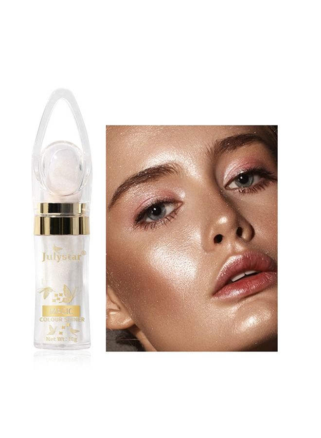 Julystar Highlighter Powder Stick High Gloss Fairy Patting Powder  - Image 1