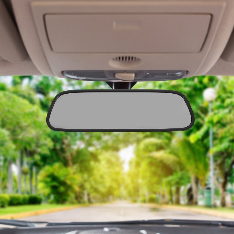 🚗 مرآة خلفية للسيارة مع مدخلين فيديو للكاميرا الخلفية - Image 5
