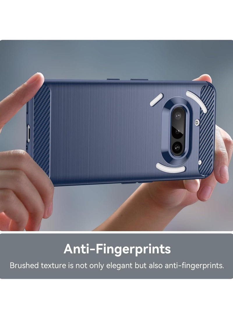 general Case compatible with Nothing Phone 3a, 【scratch-resistant】 brushed texture design, soft TPU case, with 【2-pack】 screen protectors - Image 4