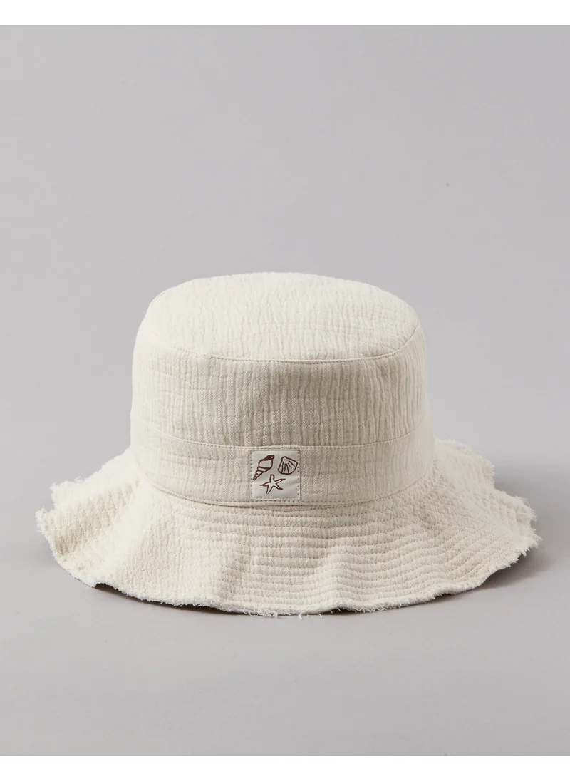 American Eagle AE Patch Bucket Hat
