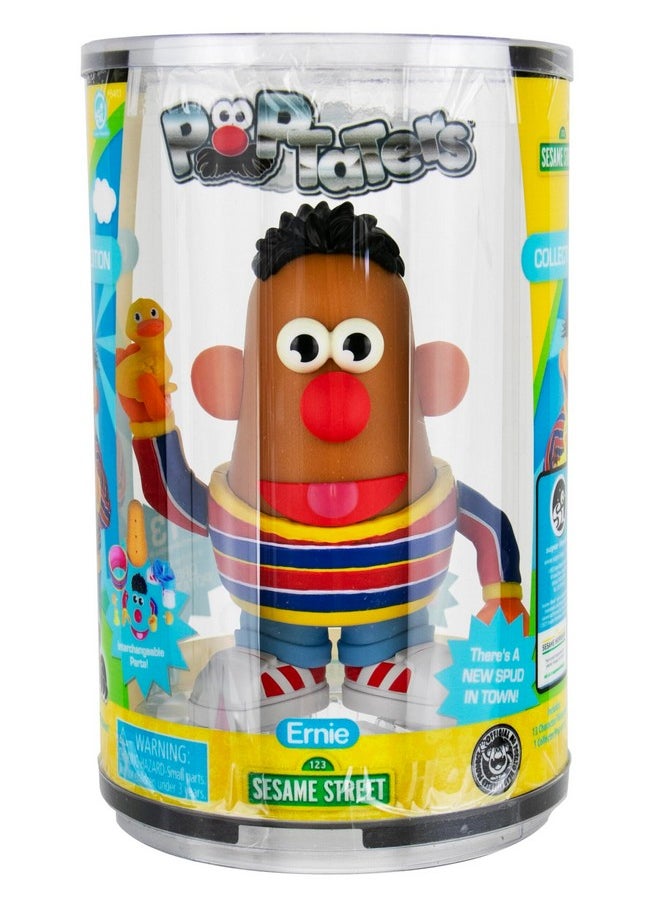 Super Impulse - Poptaters Sesame Street Bert Or Ernie - Style Selected At Random. Includes 14 Removable, Interchangeable Facial And Body Parts Including 1 Surprise Potato Head Piece - Recommended For Ages 8 And Up - Image 1