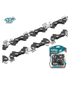 TOTAL TOTAL 10" Saw Chain for TG5261011 Gasoline Chain Saw - Durable Replacement Chain for Saws  - Image 1