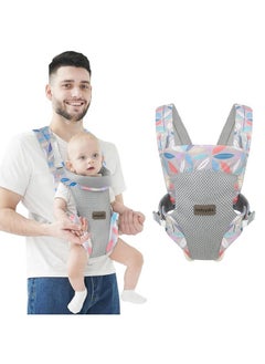 Snowie Soft ® 4 In 1 Baby Carrier, Adjustable Kangaroo Baby Carrier Front Baby Carrier Face-In/Out, Baby Wrap Carrier Soft & Breathable Baby Carrier For Newborn To Toddler, 0-36 Months, Under 26Kg  - Image 1
