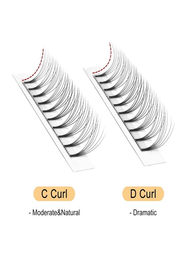 QUEWEL Premade Fans Eyelash Extensions 6D 0.07mm C 10mm Short Stem|Optinal 3D|4D|5D|6D|7D|8D 0.07/0.10mm C/D 8-18mm Mix-9-16mm 12-15mm 8-15mm(6D 0.07C 10mm) - Image 2