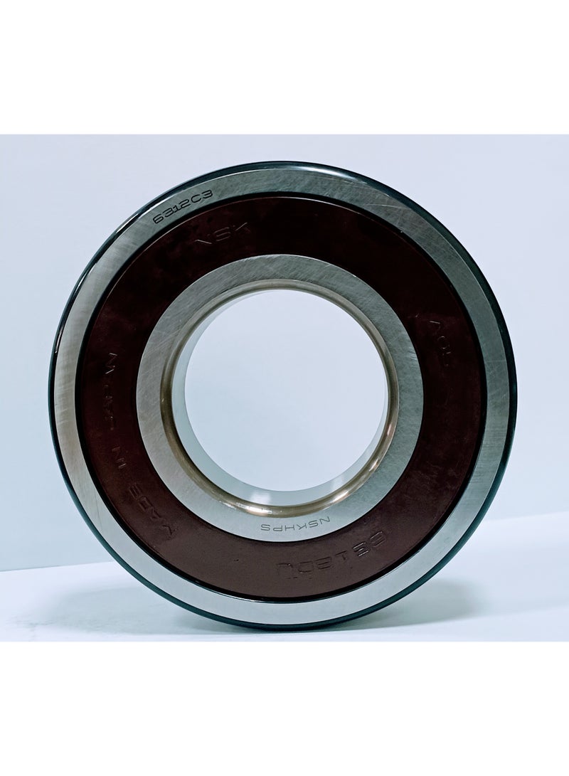 NSK رمان بلي أصلي NSK 6312DDUC3 - محمي بغطاء مطاطي - 60×130×31 مم - Image 3
