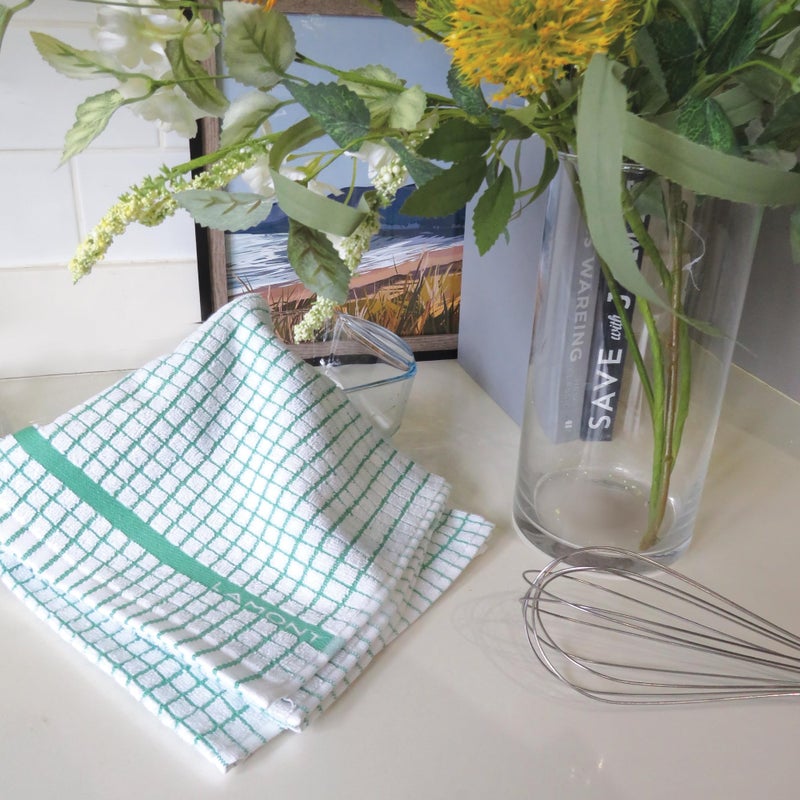 Samuel Lamont & Sons 706Gn Poli Dri Tea Towel  Green - Image 2