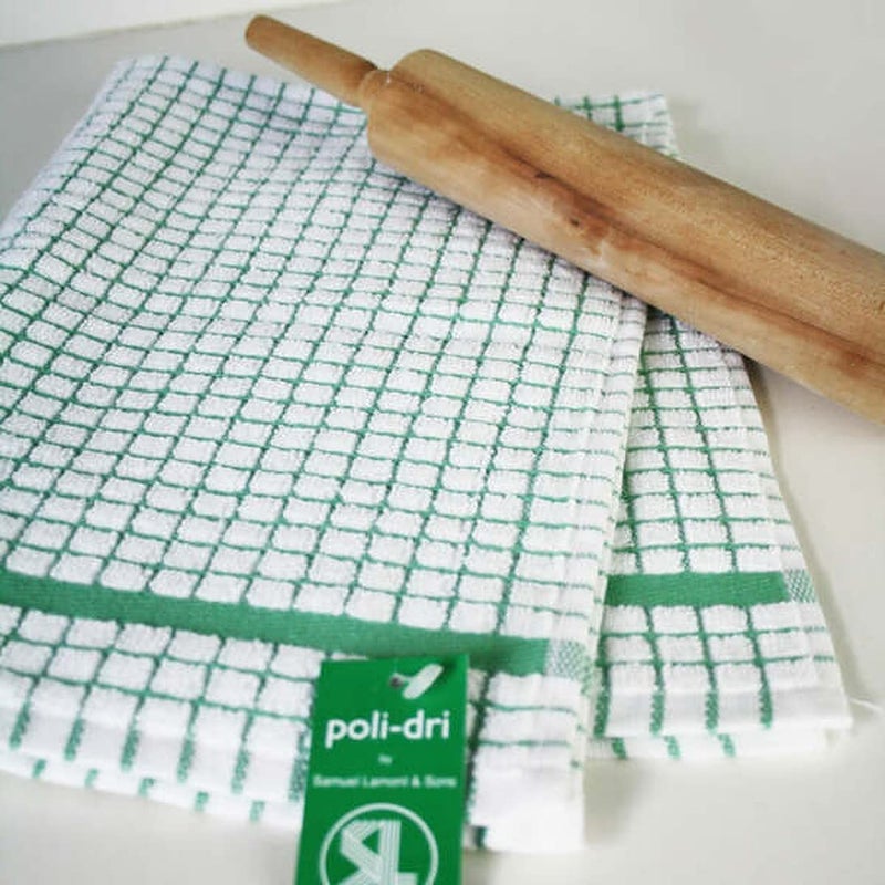 Samuel Lamont & Sons 706Gn Poli Dri Tea Towel  Green - Image 5