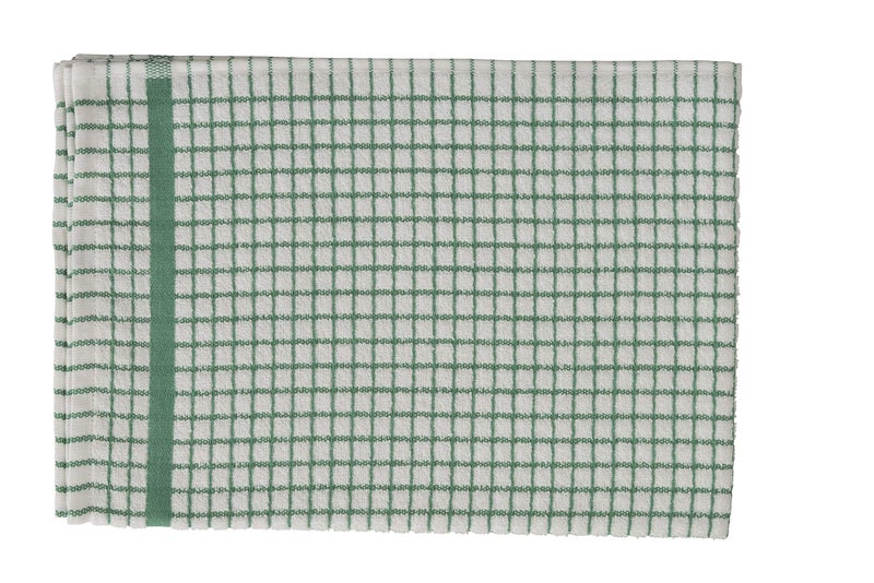 Samuel Lamont & Sons 706Gn Poli Dri Tea Towel  Green - Image 1