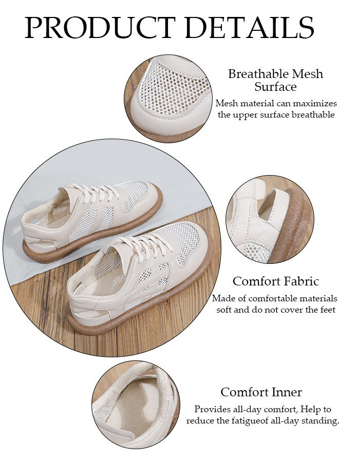 DUNISO Women's Walking Shoes Sneakers Lightweight Comfort Tennis Shoes Mesh Breathable Lightweight Non Slip Casual Work Shoes for Indoor Outdoor Travel Work - Image 5