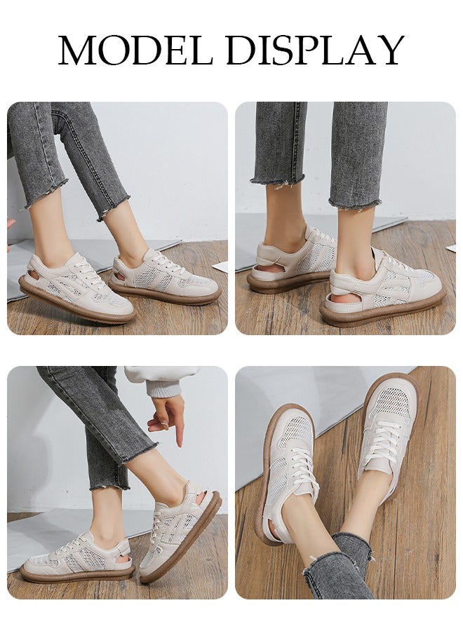 DUNISO Women's Walking Shoes Sneakers Lightweight Comfort Tennis Shoes Mesh Breathable Lightweight Non Slip Casual Work Shoes for Indoor Outdoor Travel Work - Image 2