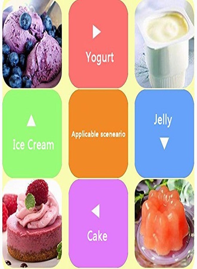 esowemsn 1Pack (500pcs) Disposable Clear Plastic Mini Spoon Best for Jelly/Pudding/Yogurt/Ice Cream/Desert/Cake/Appetizer - Image 2