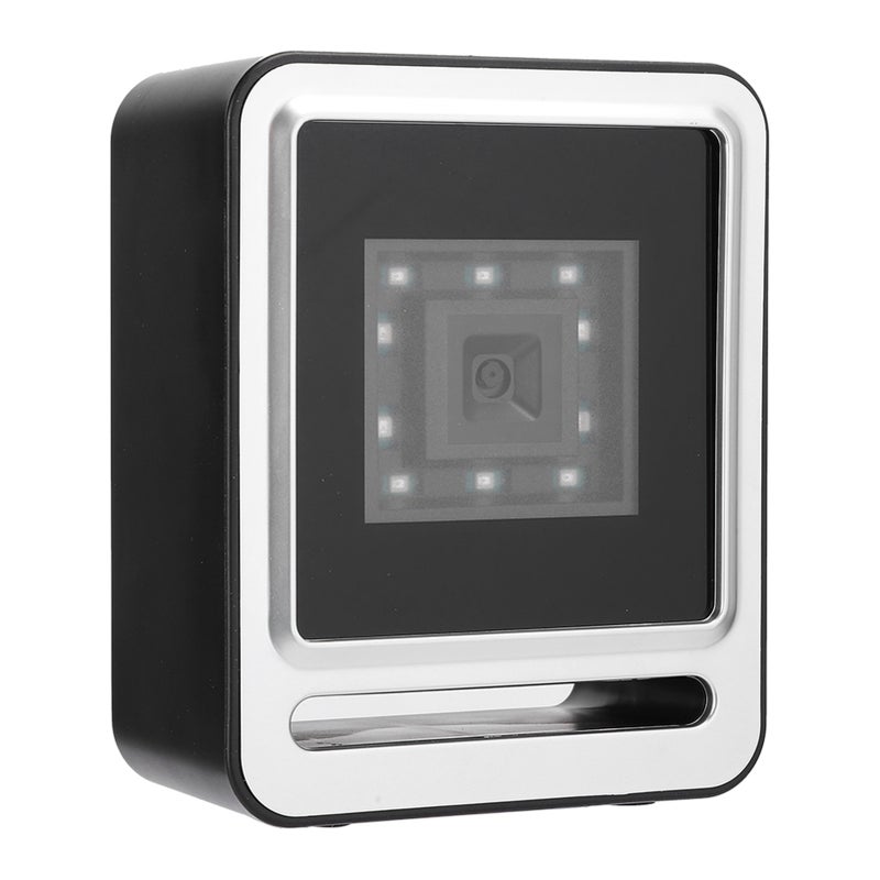 Fixed Barcode Scanner 1D QR 2D HandsFree Desktop Bar Code Reader with USB Cable LED Light - Image 5