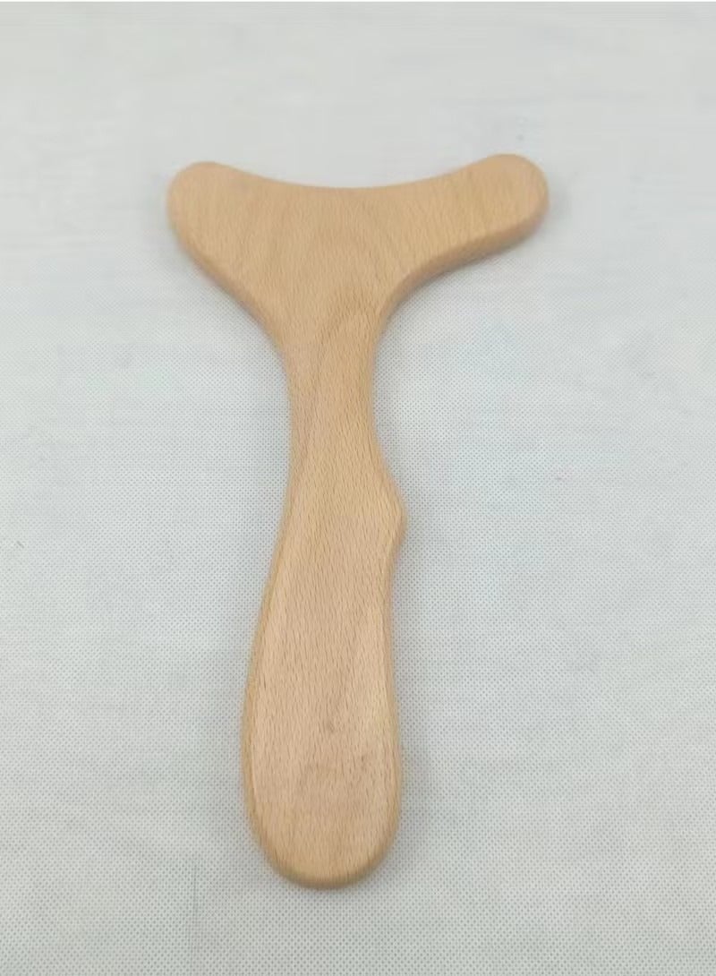 Wood Therapy Massage Tool Wooden Lymphatic Drainage Massager One-Handed Body Sculpting Tool for Maderotherapy,Anti-Cellulite,Gua Sha,Muscle Release Pain Relief - Image 5
