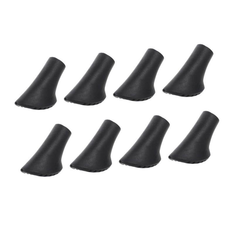 8 Pcs Wear Resistant Crutch Tips for Trekking Poles Alpenstock Covers Hiking Accessories - Image 2