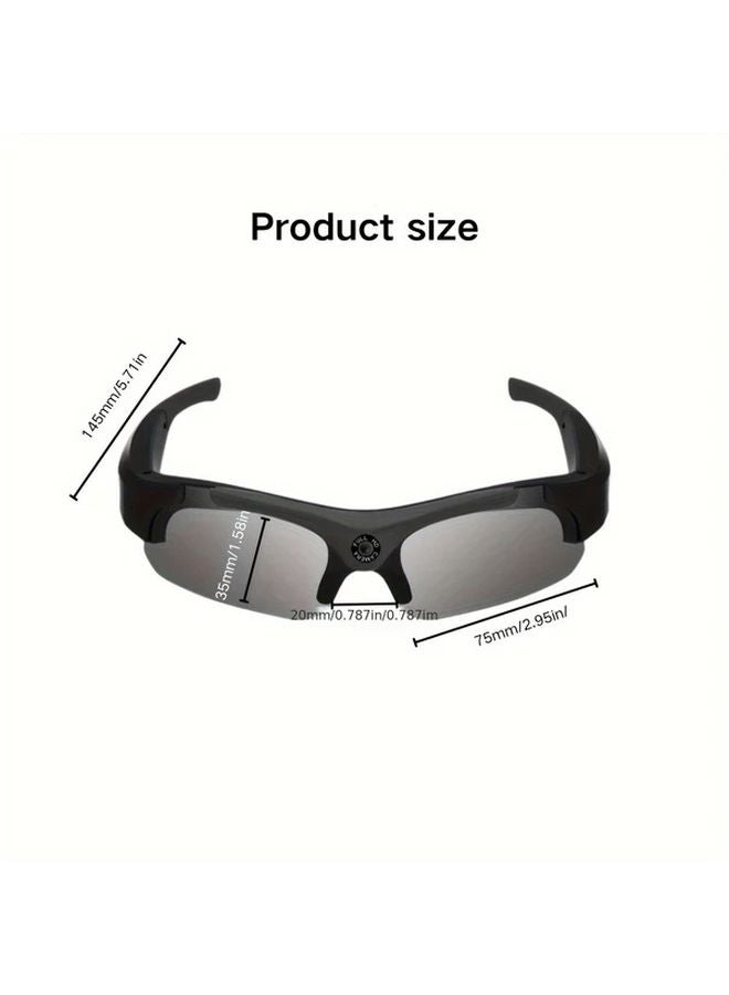 Black Glasses 64GB 1080P HD Smart Video Recording 120 Wide Angle Lens 180 Min Battery - Image 3