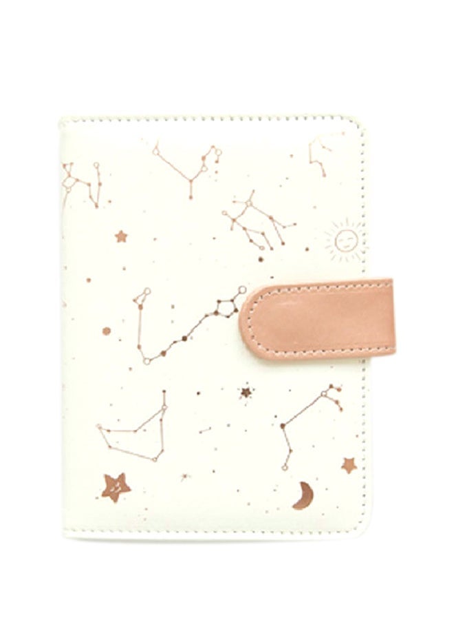 NIBEMINENT Creative Constellation Schedule Planner Notebook White