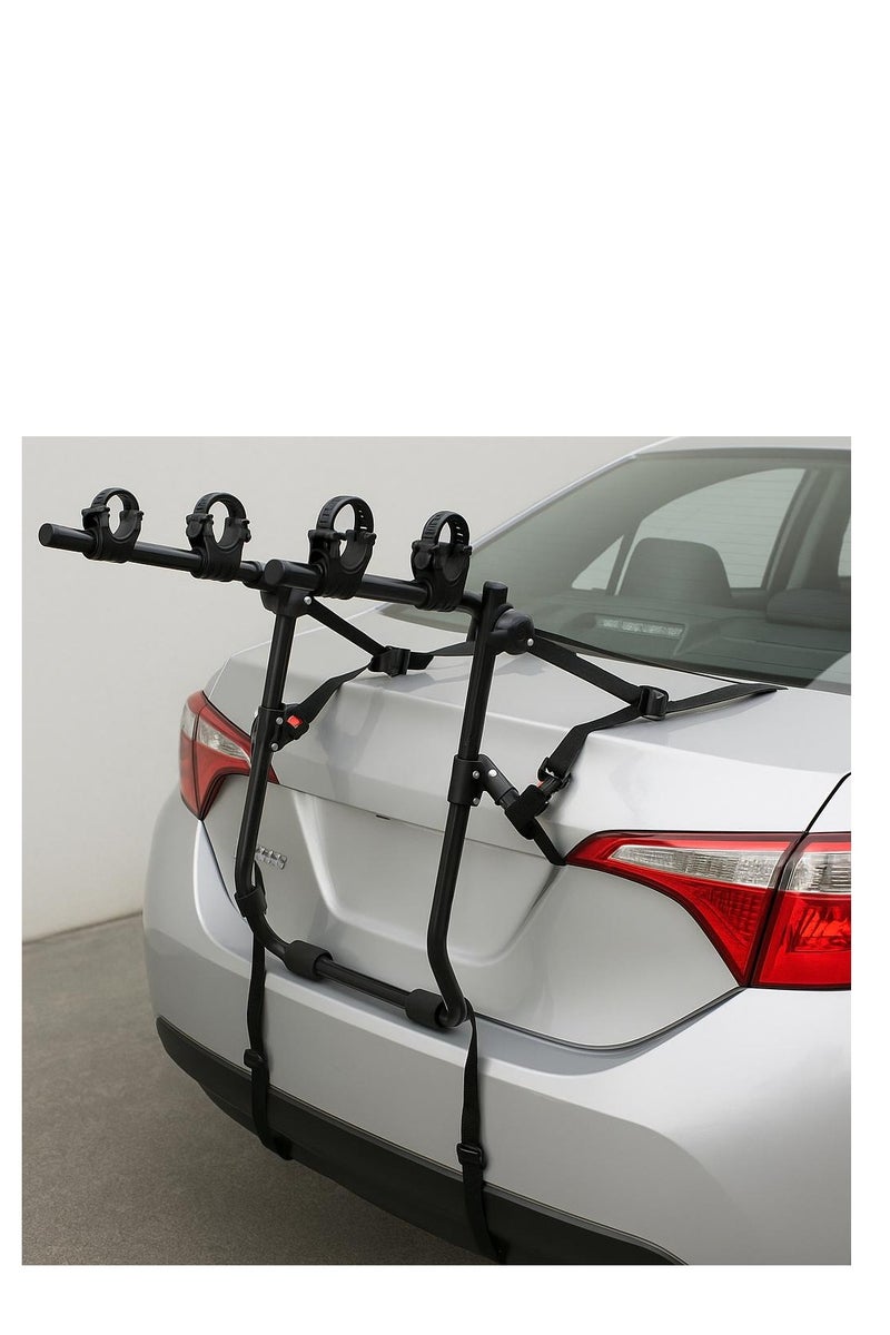 حامل عجلة للسيارة يحمل 2 عجلة من المعدن