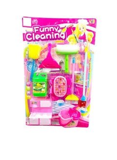 Children's toy, W30-63 cleaning tools card toy from Al Safwa Toys