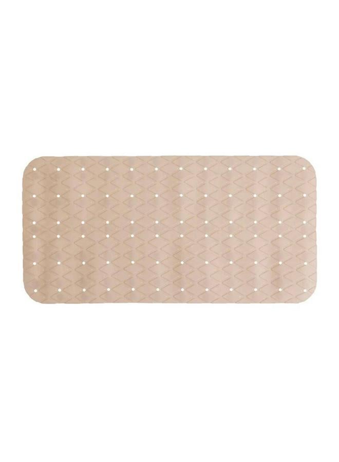 Five Simply Smart Durable Plastic Anit-Slip Bathtub Floor Mat Beige 70 X 35Cm 160833O - Image 1