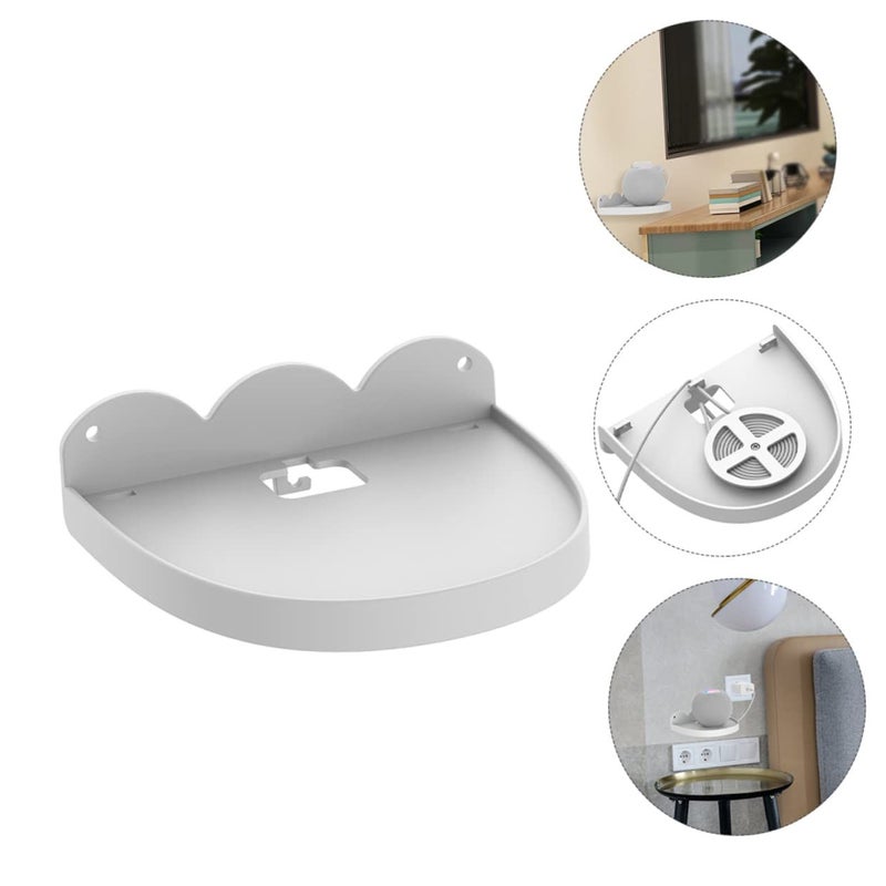 Wall Mounted Speaker Shelf Cable Organizer Audio Rack - Image 3