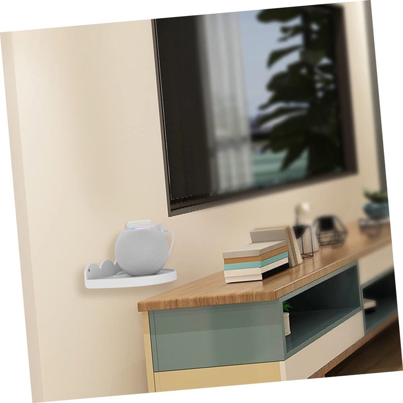 Wall Mounted Speaker Shelf Cable Organizer Audio Rack - Image 4