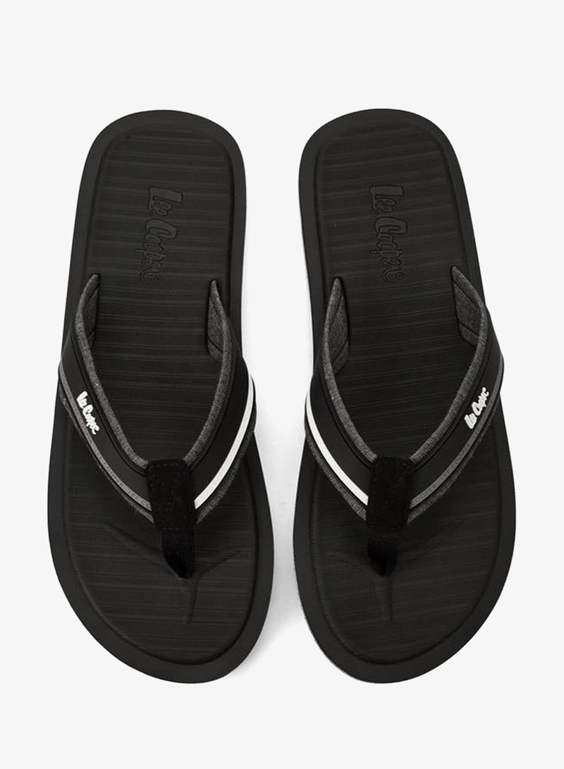 Lee Cooper Men Logo Detail Flip-Flops - Image 2