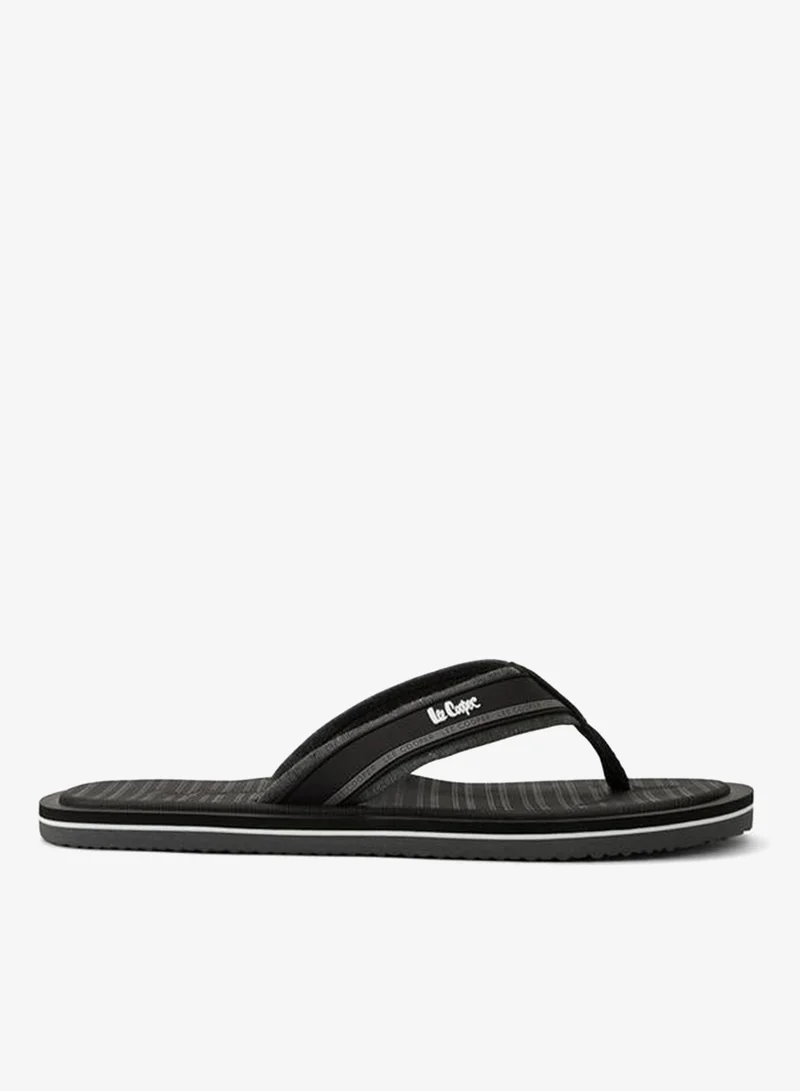 Lee Cooper Men Logo Detail Flip-Flops