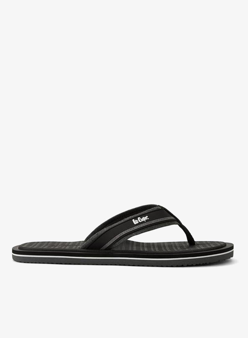 Lee Cooper Men Logo Detail Flip-Flops - Image 1