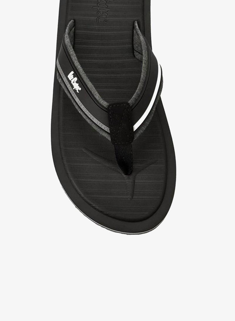 Lee Cooper Men Logo Detail Flip-Flops - Image 4