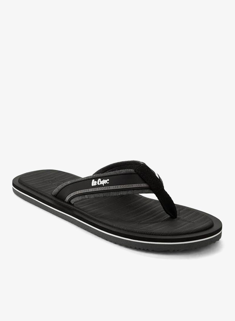 Lee Cooper Men Logo Detail Flip-Flops - Image 3