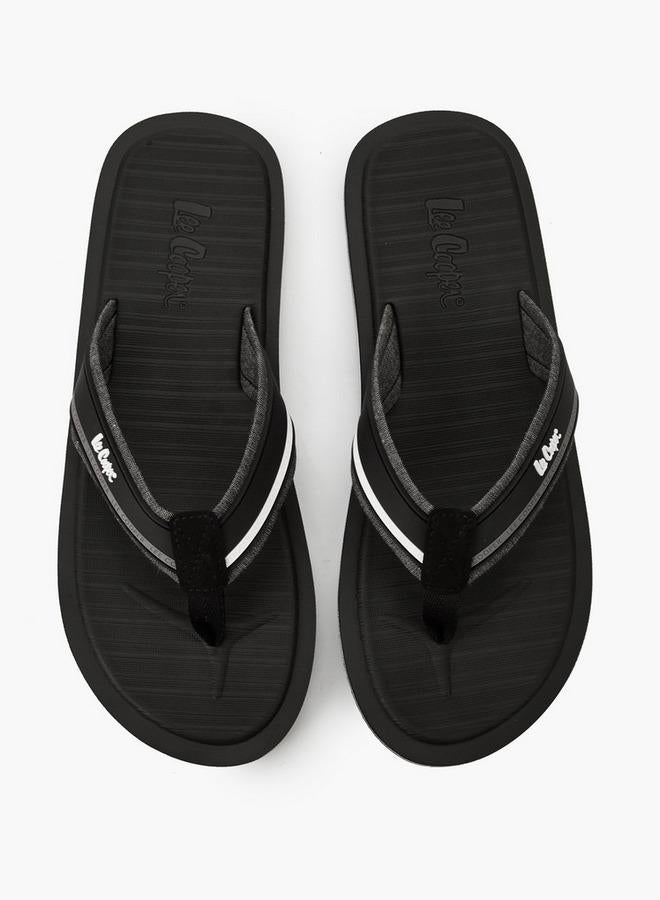 Lee Cooper Men Logo Detail Flip-Flops - Image 1