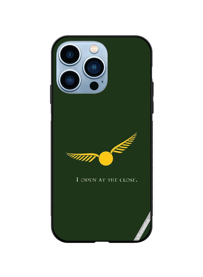 VR CREATIVE غطاء حماية لجهاز آبل آيفون 13 برو بتصميم مفتوح عند الإغلاق متعدد الألوان - Image 1